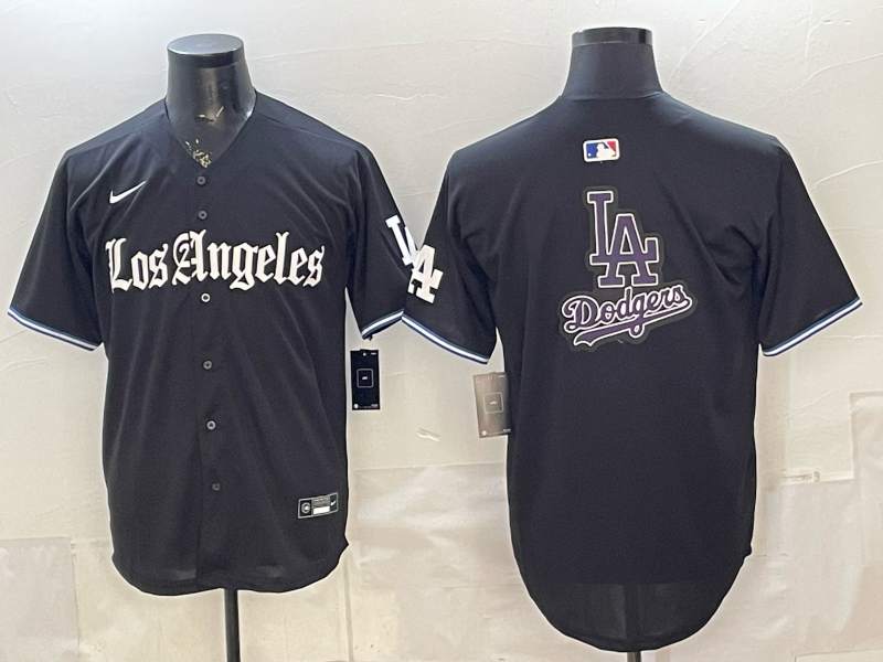 Men Los Angeles Dodgers blank black Game 2026 Nike MLB Jersey 4014002
